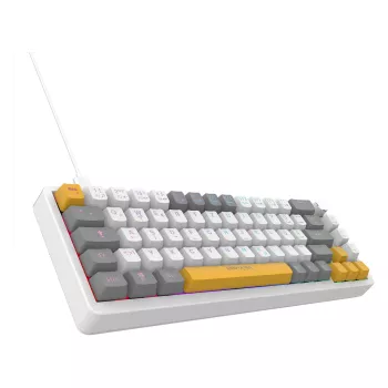 INCA Teclado gaming RGB Red Switch USB Mecánico 2,00m Blanco (IKG-457)