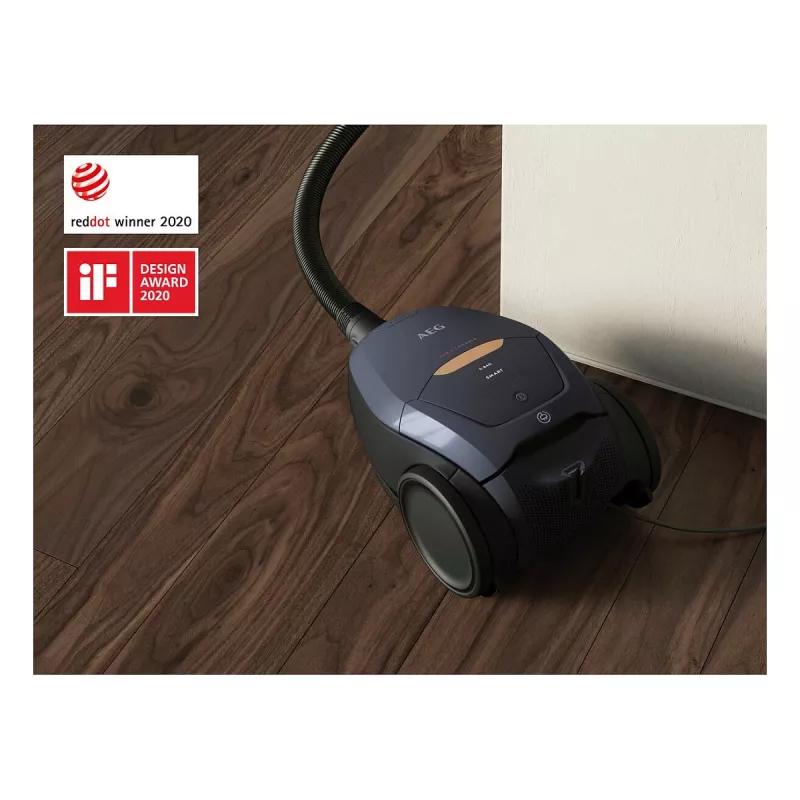 AEG VX82-1-5DB Aspirador con bolsa 600W Denim Blue