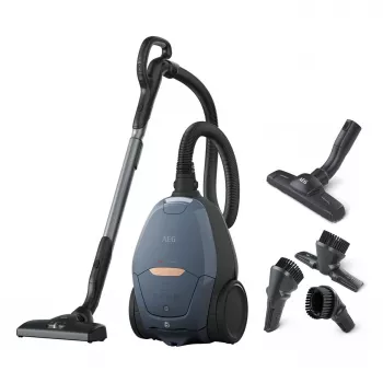 AEG VX82-1-5DB Aspirador con bolsa 600W Denim Blue