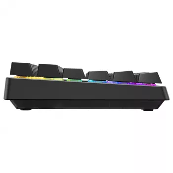 CHERRY XTRFY K33 Compact FS Teclado inalámbrico Negro AZERTY Francia