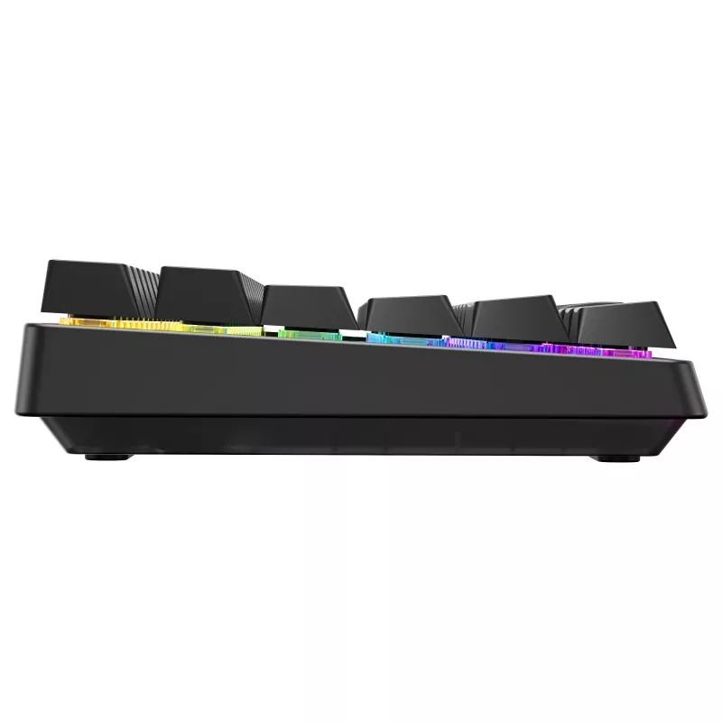 CHERRY XTRFY K33 Compact FS Teclado inalámbrico Negro AZERTY Francia