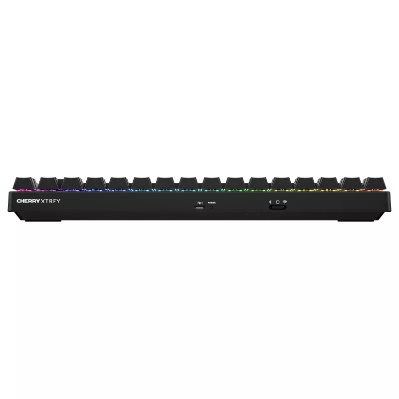 CHERRY XTRFY K33 Compact FS Teclado inalámbrico Negro AZERTY Francia