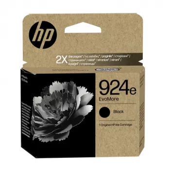 HP 924e EvoMore Cartucho de tinta original Negro 25 ml