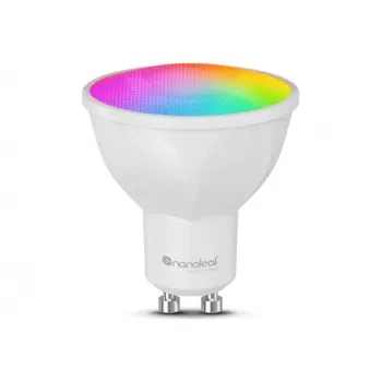 Nanoleaf Essentials Matter Bombilla inteligente GU10 5W RGBW WiFi Bluetooth Thread