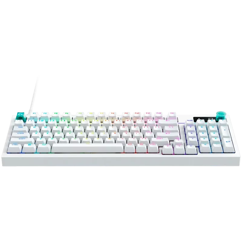 Logitech G316 X 98 Teclado gaming con cable - Blanco - US International - Táctil