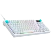 Logitech G316 X 98 Teclado gaming con cable - Blanco - US International - Táctil