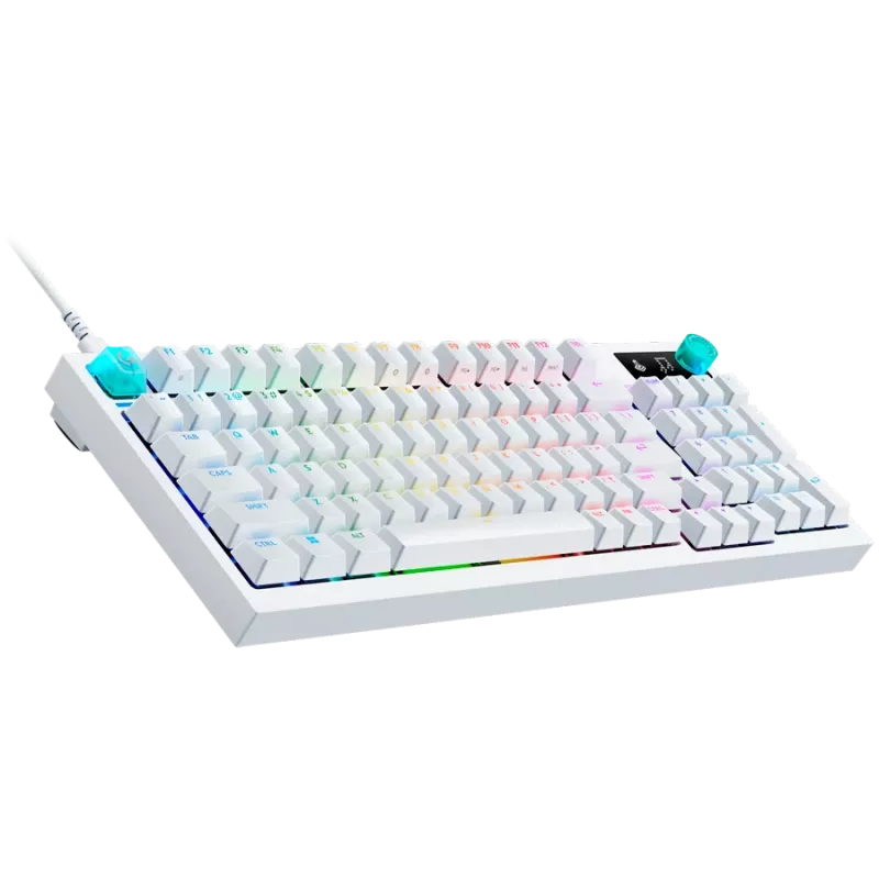 Logitech G316 X 98 Teclado gaming con cable - Blanco - US International - Táctil