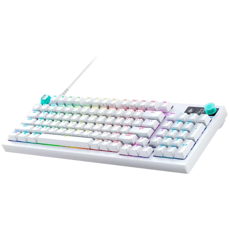 Logitech G316 X 98 Teclado gaming con cable - Blanco - US International - Táctil