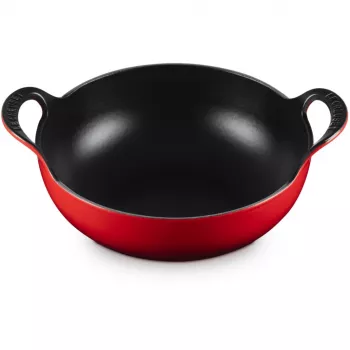 Le Creuset Olla de hierro fundido para plato Balti 24 cm Rojo cereza