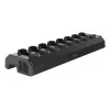 Axis W701 Mk II Docking Station - Estación de carga y sincronización de 8 bahías para cámaras corporales - 120W - Negro (NCS S 9000-N) - Enchufe europeo