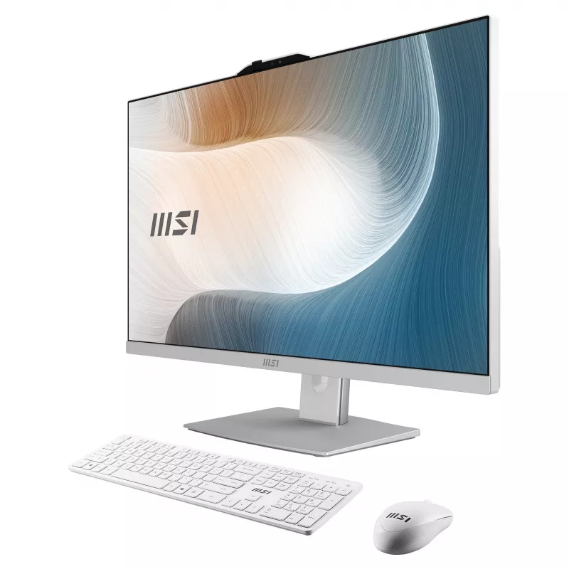 MSI Modern AM272P 1M-1236AT PC All-in-One 27 pulgadas, Intel Core 7 150U, 16 GB RAM, 512 GB SSD, Windows 11 Home, Blanco