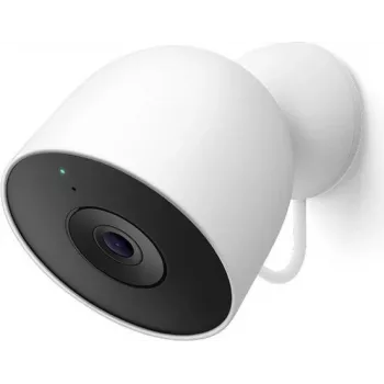 Google Nest Cam Outdoor, Snow, Wired, 2ª gen (GA09963-EU)