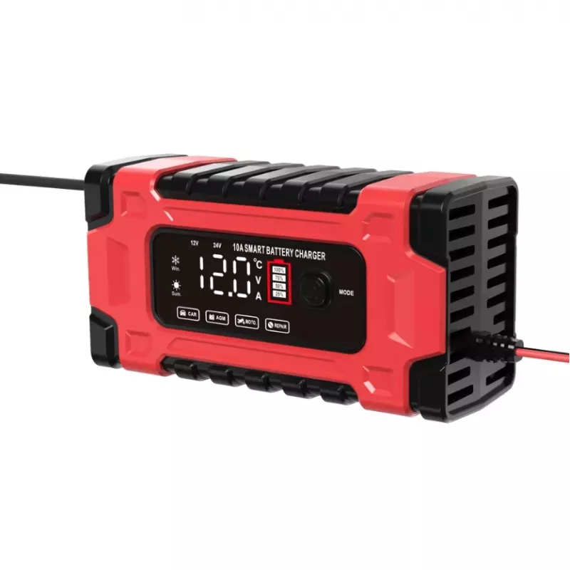 Extralink Cargador automático para batería 12/24V 10A