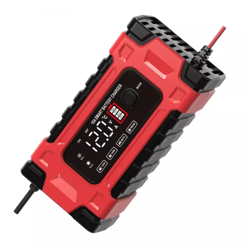 Extralink Cargador automático para batería 12/24V 10A