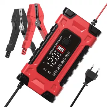 Extralink Cargador automático para batería 12/24V 10A