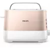 Philips Viva Collection HD2638/11 Tostadora 2 ranuras 950 W Oro rosa, Blanco