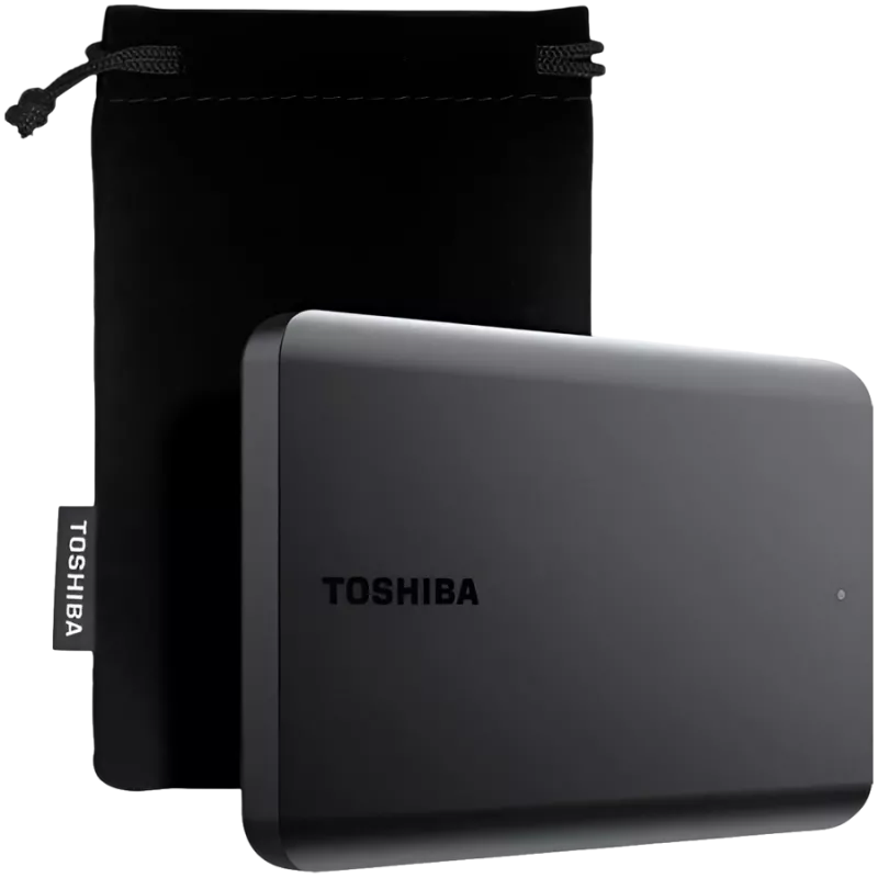 Toshiba Canvio Basics Excl 1TB disco duro externo, USB 3.2 Gen 1, Negro