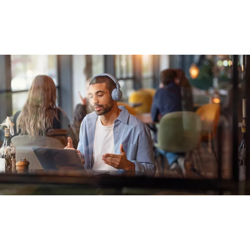 Philips TAH4000LB/00 Auriculares inalámbricos on-ear con Bluetooth 5.0, drivers de 32 mm, 20 horas de autonomía, USB-C, Azul