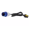 APC Cable de alimentación - IEC 60309 16A (M) a IEC 60320 C19 - 16 A - 3,0 m - Bloqueo - Negro - para P/N: SMT2200I-AR, SMT2200R2I-AR, SMT3000I-AR, SMT3000R2I-AR, SRT1500XLI, SRT2200XLI-KR (AP8758)