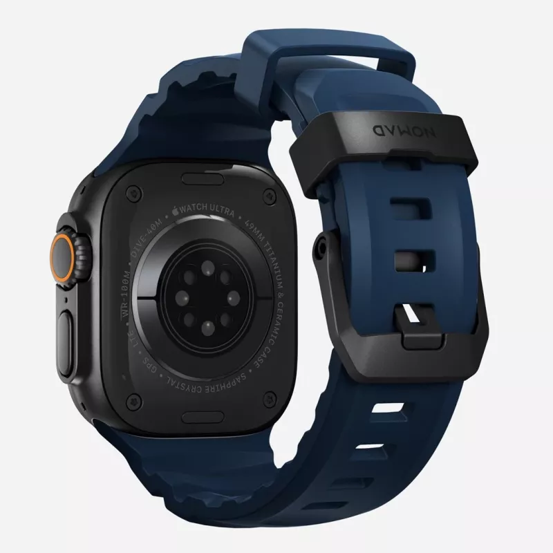 NOMAD Rocky Point Band para Apple Watch 46mm/49mm Navy/Black