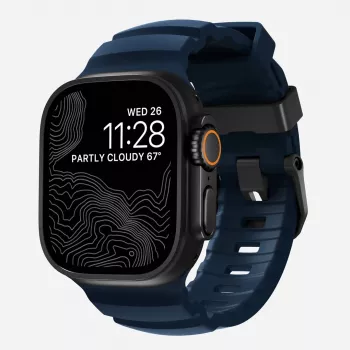 NOMAD Rocky Point Band para Apple Watch 46mm/49mm Navy/Black