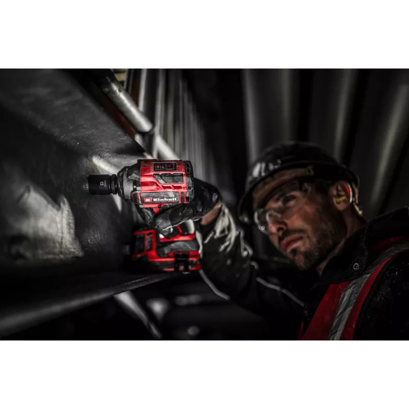 Einhell Professional TP-CW 18/350-C Li BL Atornillador de impacto a batería 18V 350Nm Solo herramienta Rojo/Negro