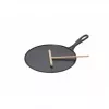 Le Creuset Sartén para crêpes de hierro fundido 27 cm Negro