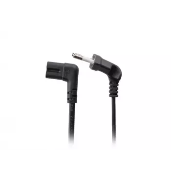 LANBERG Cable de alimentación CEE 7/16 a IEC 320 C7 3m en ángulo VDE Negro