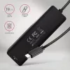 AXAGON HUE-C2C Hub de viaje USB-C 5 Gbps, 2x USB-A + 2x USB-C, USB-C Power IN, cable de 19 cm