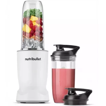 Nutribullet NBT1006MW Batidora personal Turbo 1000W Blanco mate