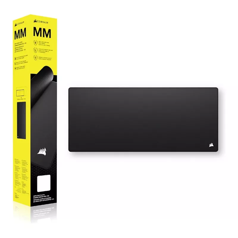 CORSAIR MM Anti-Fray Cloth Gaming Mouse Pad 2XL 930x400 mm Negro