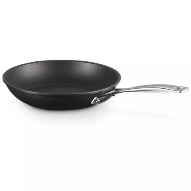Le Creuset Sartén baja antiadherente reforzada, 30 cm, negra