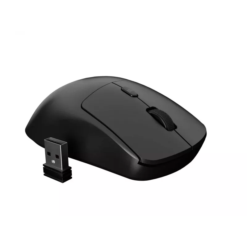 Natec Hawk 2 Ratón láser inalámbrico 3200 DPI Negro