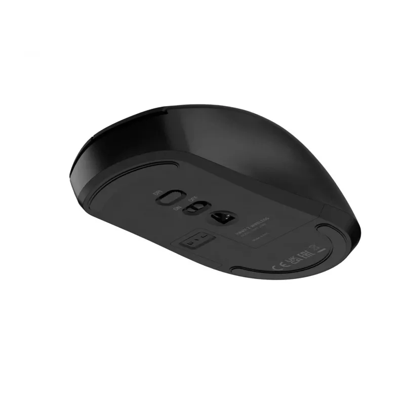 Natec Hawk 2 Ratón láser inalámbrico 3200 DPI Negro
