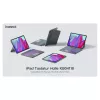 Inateck KB04118 Teclado para iPad Pro 12.9 (3.ª-6.ª gen.) y iPad Air 13, QWERTZ, gris