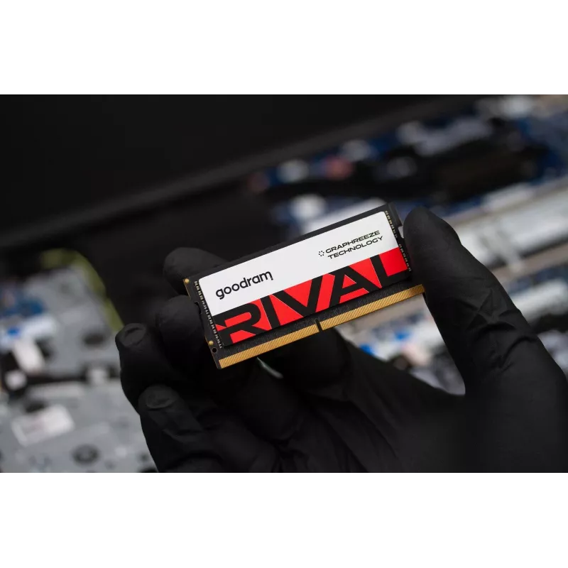 GOODRAM RIVAL SODIMM DDR5 16GB 5600MHz CL40 Single Rank Memoria para portátil