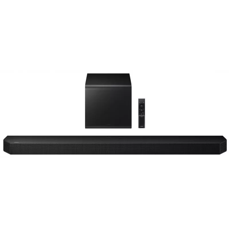 Samsung HW-Q800H/EN Barra de sonido 5.1.2 canales con subwoofer inalámbrico, Dolby Atmos, Bluetooth, Wi-Fi, Negro