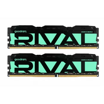 Memoria para PC DDR4 Rival Radiant 16GB (2x8GB) 3200MHz CL16 Verde
