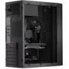 Logic Concept J23 PRO Caja de ordenador semitorre negra con cristal templado, USB-C, ventiladores ARGB