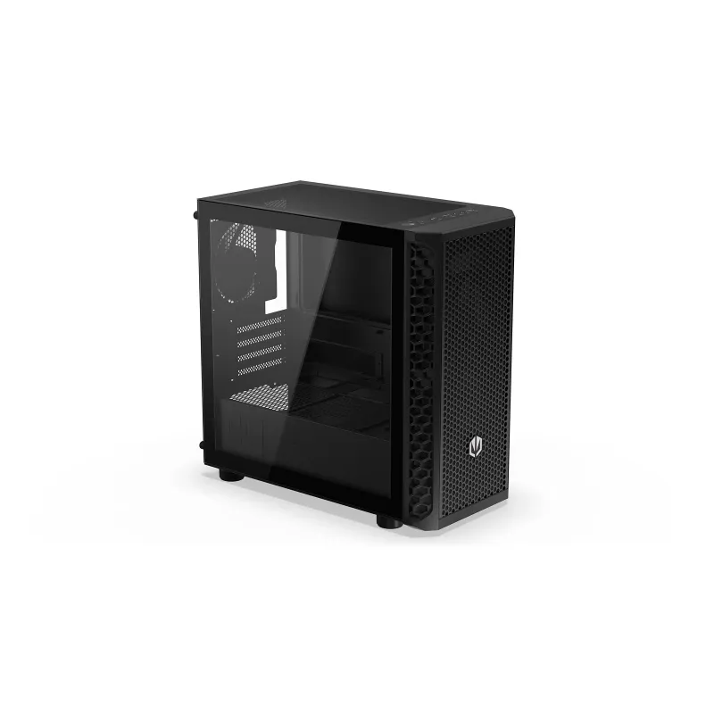 ENDORFY Signum M30 Air Caja semitorre negra con cristal templado