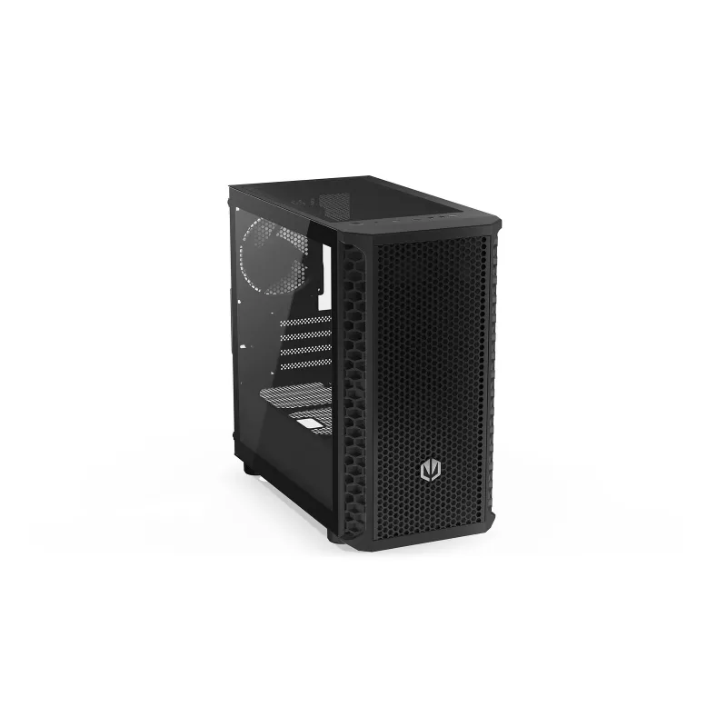ENDORFY Signum M30 Air Caja semitorre negra con cristal templado