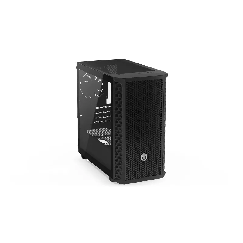 ENDORFY Signum M30 Air Caja semitorre negra con cristal templado