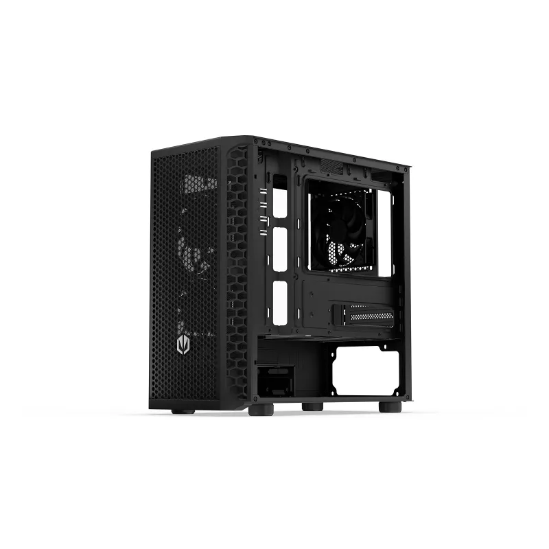ENDORFY Signum M30 Air Caja semitorre negra con cristal templado