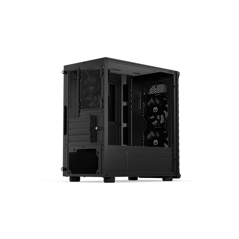 ENDORFY Signum M30 Air Caja semitorre negra con cristal templado