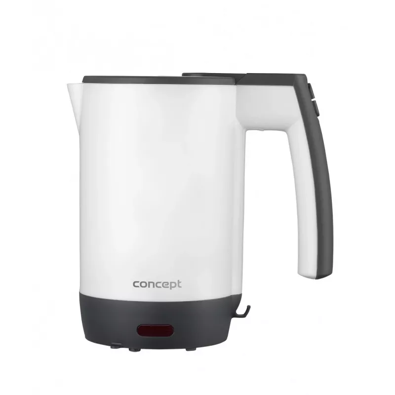 Concept RK7030 Hervidor de viaje 0,5L con 2 vasos, blanco