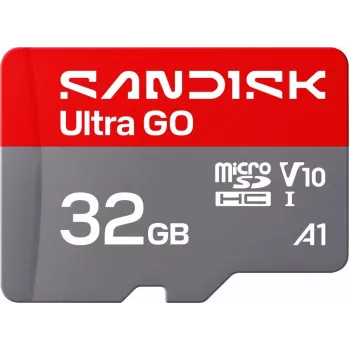 SanDisk Ultra GO microSDHC 32 GB Tarjeta de memoria UHS-I, 120 MB/s lectura, V10, A1