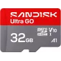 SanDisk Ultra GO microSDHC 32 GB Tarjeta de memoria UHS-I, 120 MB/s lectura, V10, A1