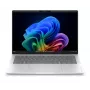 HP EliteBook X G2i Portátil Next Gen AI - diseño de bisagra de 177 grados - Intel Core Ultra 7 356H - Win 11 Pro - Intel Graphics - 32 GB RAM - 1 TB SSD NVMe - 35,6 cm (14 pulgadas) IPS HP SureView 6 1920 x 1200 - Wi-Fi 6E, Bluetooth 5.3 - 5G - Gletschersilber Magne