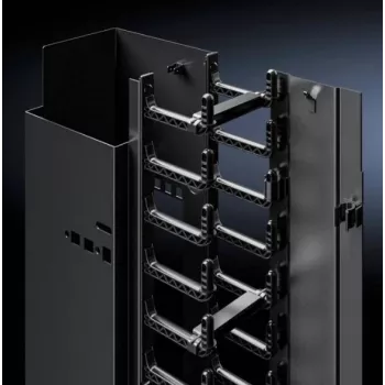 Rittal VX IT Canaleta de cables 42U montaje en rack RAL 9005