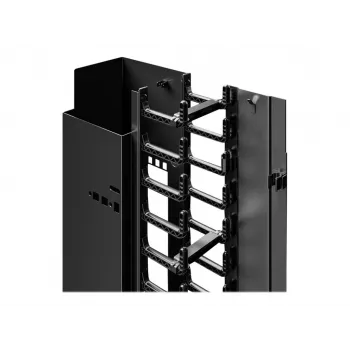 Rittal VX IT Canaleta de cables 42U montaje en rack RAL 9005